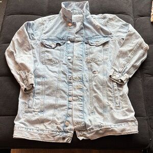 H&M Faded Blue Denim Jacket